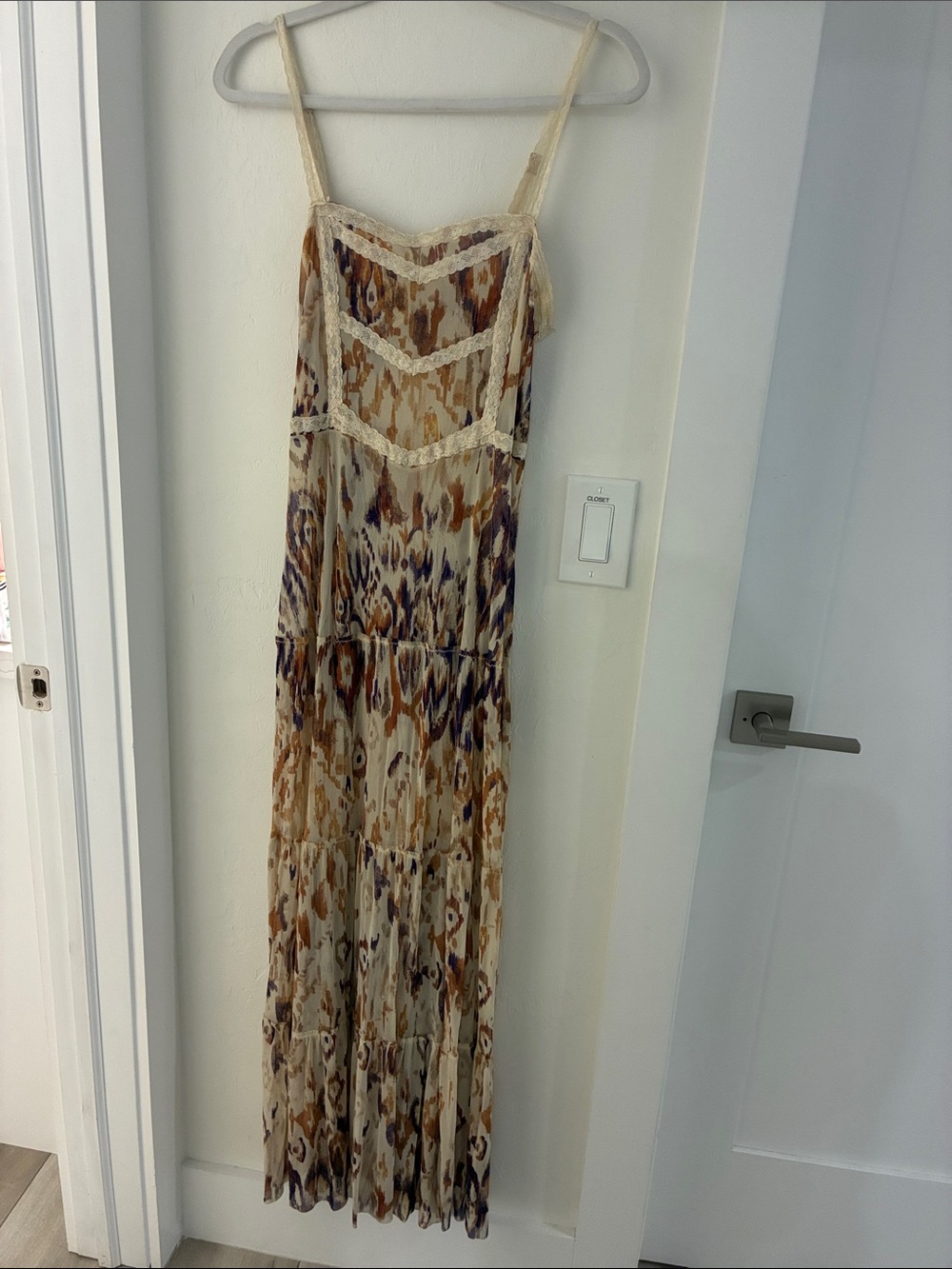 Intimately Free Bohemian Maxi Slip Dress with Lace Trim - Multi Brown


Sheer*